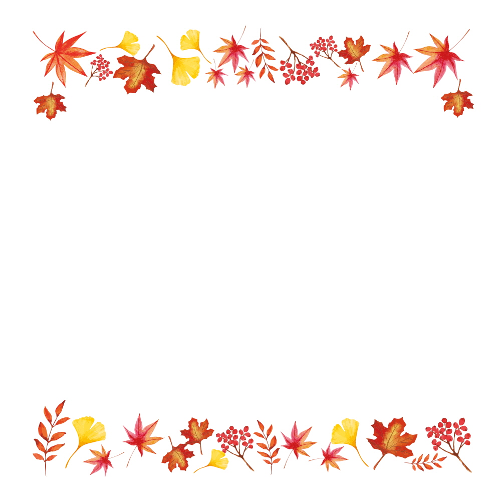 가을 단풍 프레임