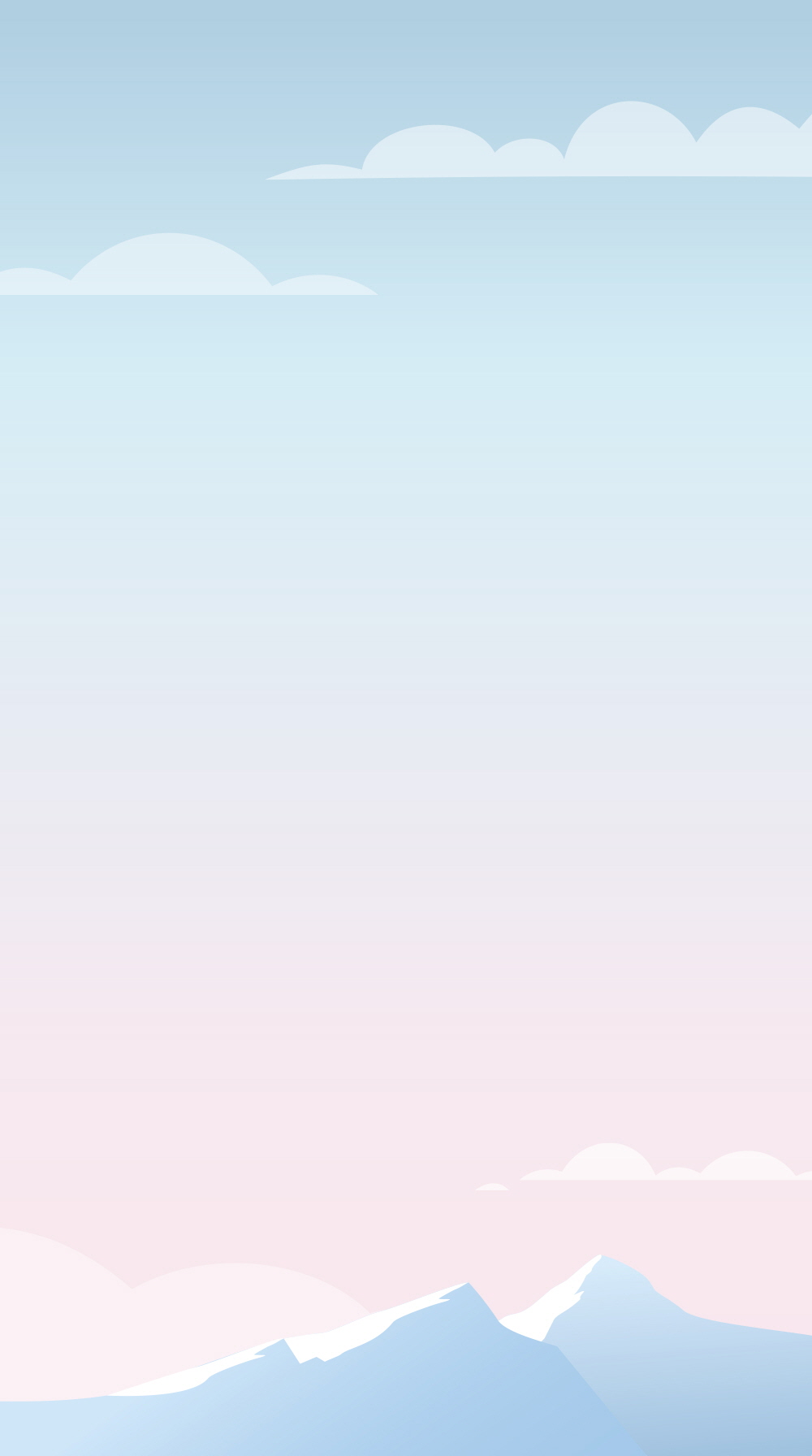 설산이 있는 풍경