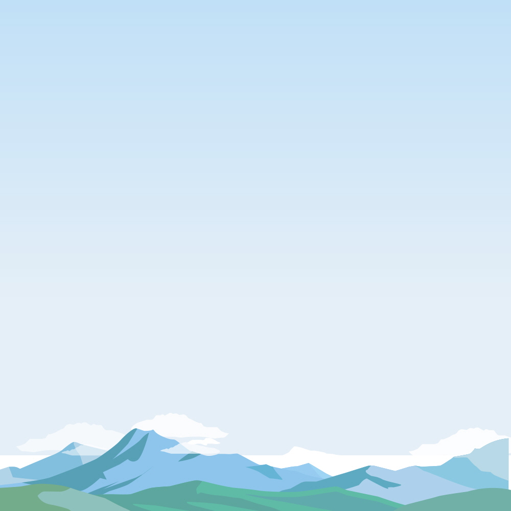 고요한 산이 있는 풍경