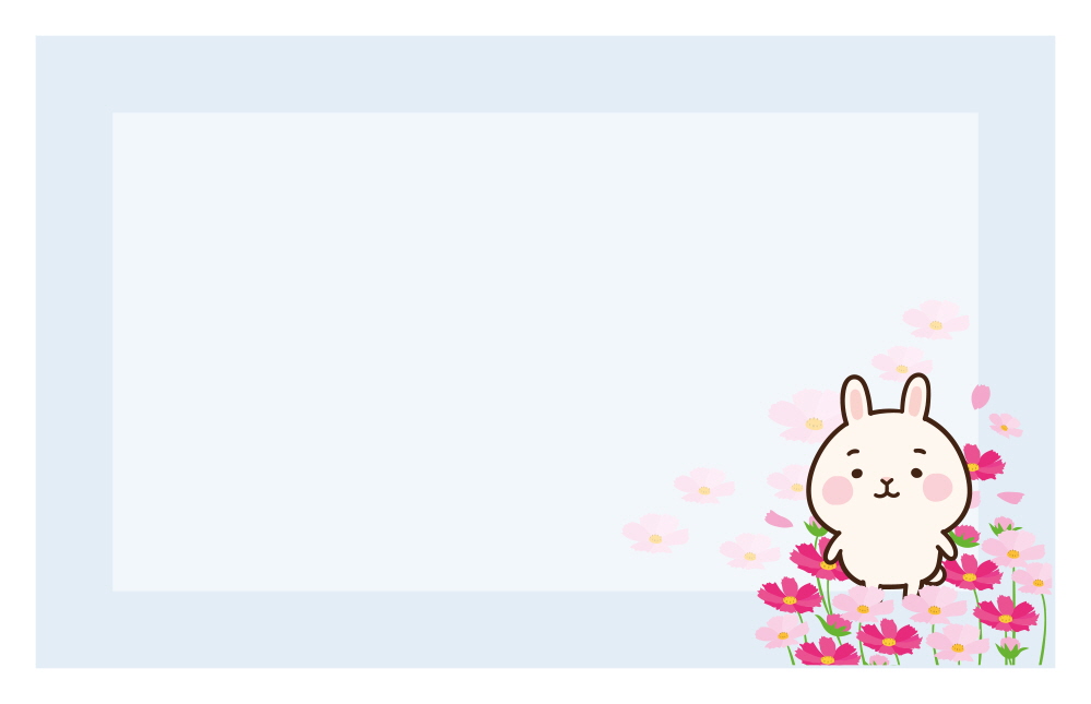 코스모스 앤 토끼