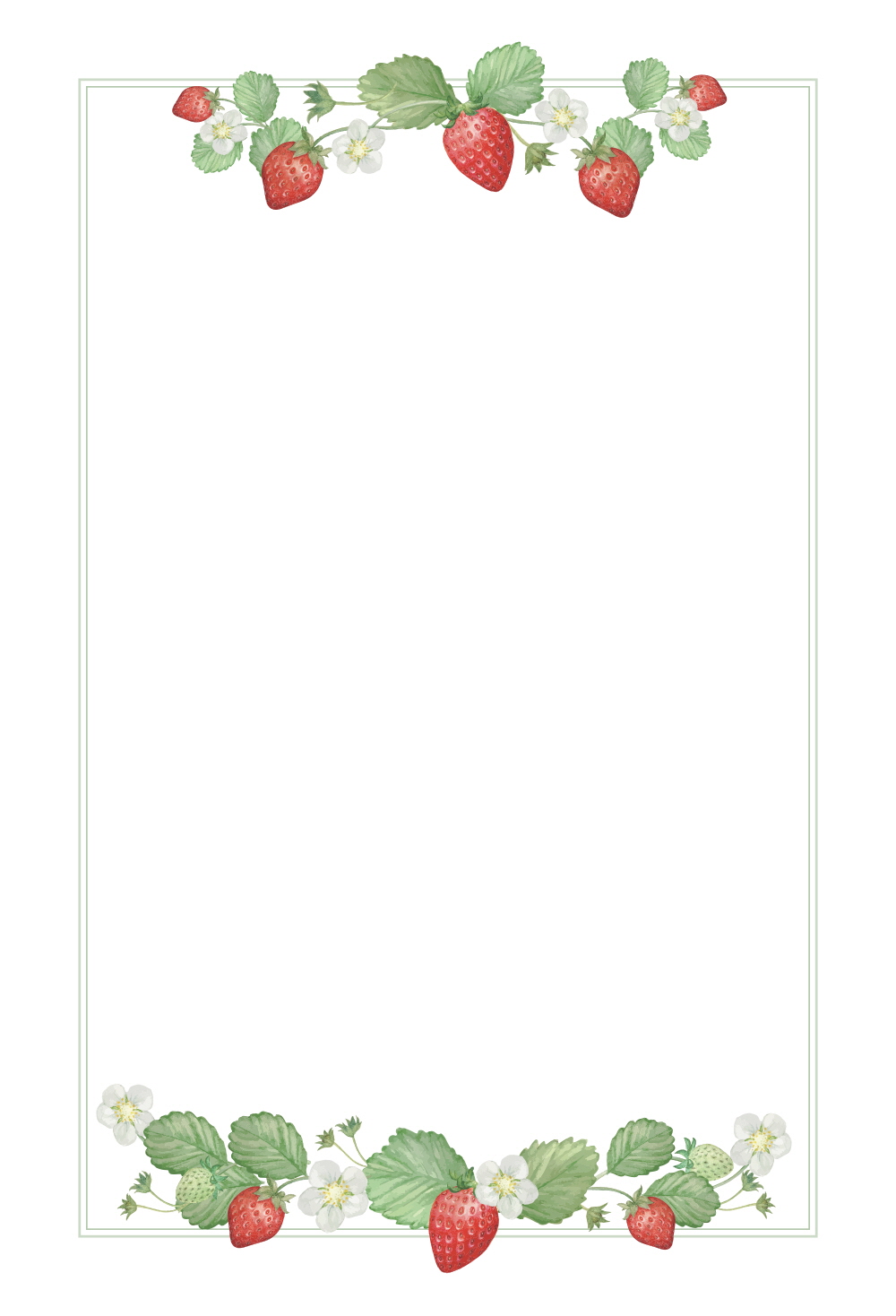 달콤한 딸기가 익을때