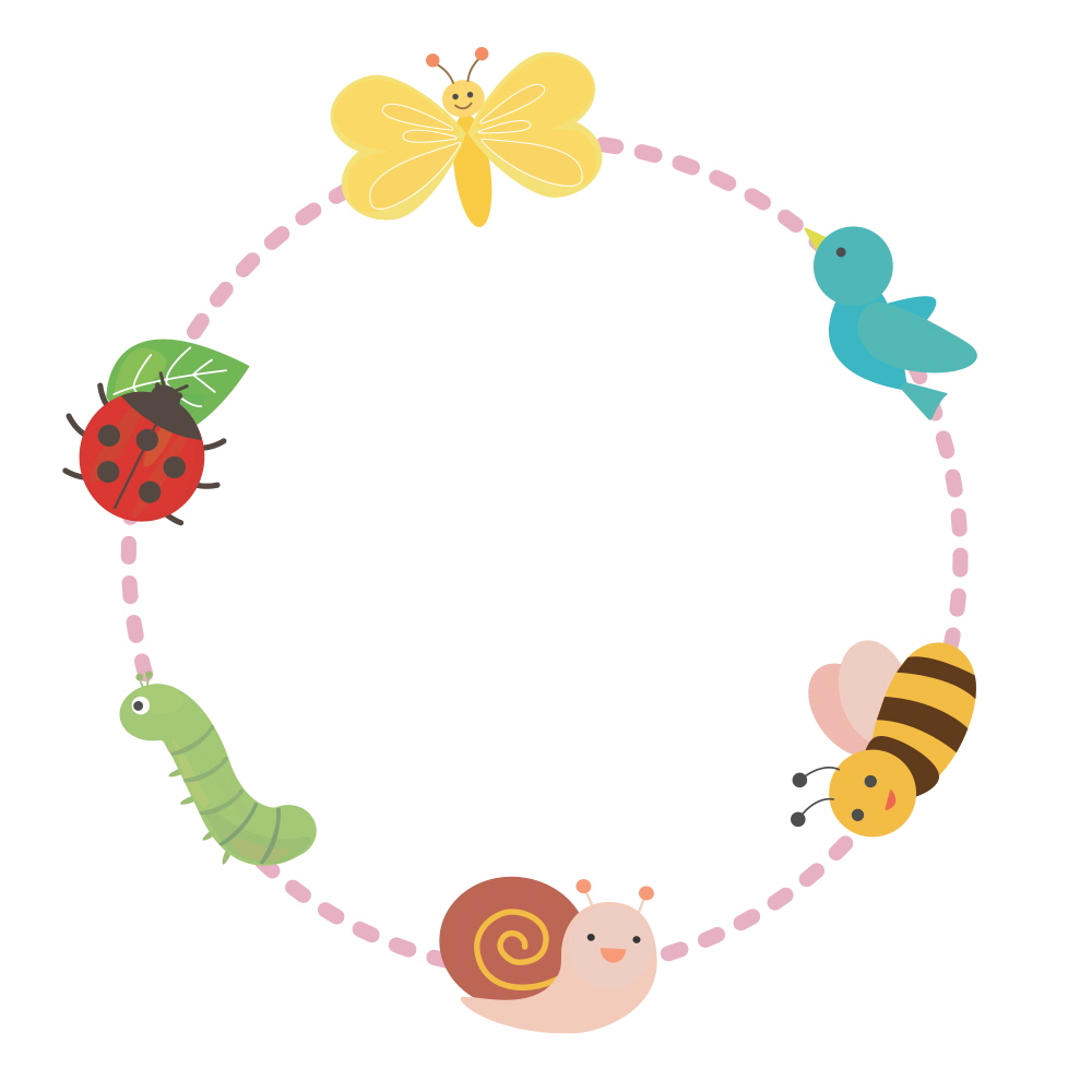 빙글빙글 귀여운 친구들과 함께