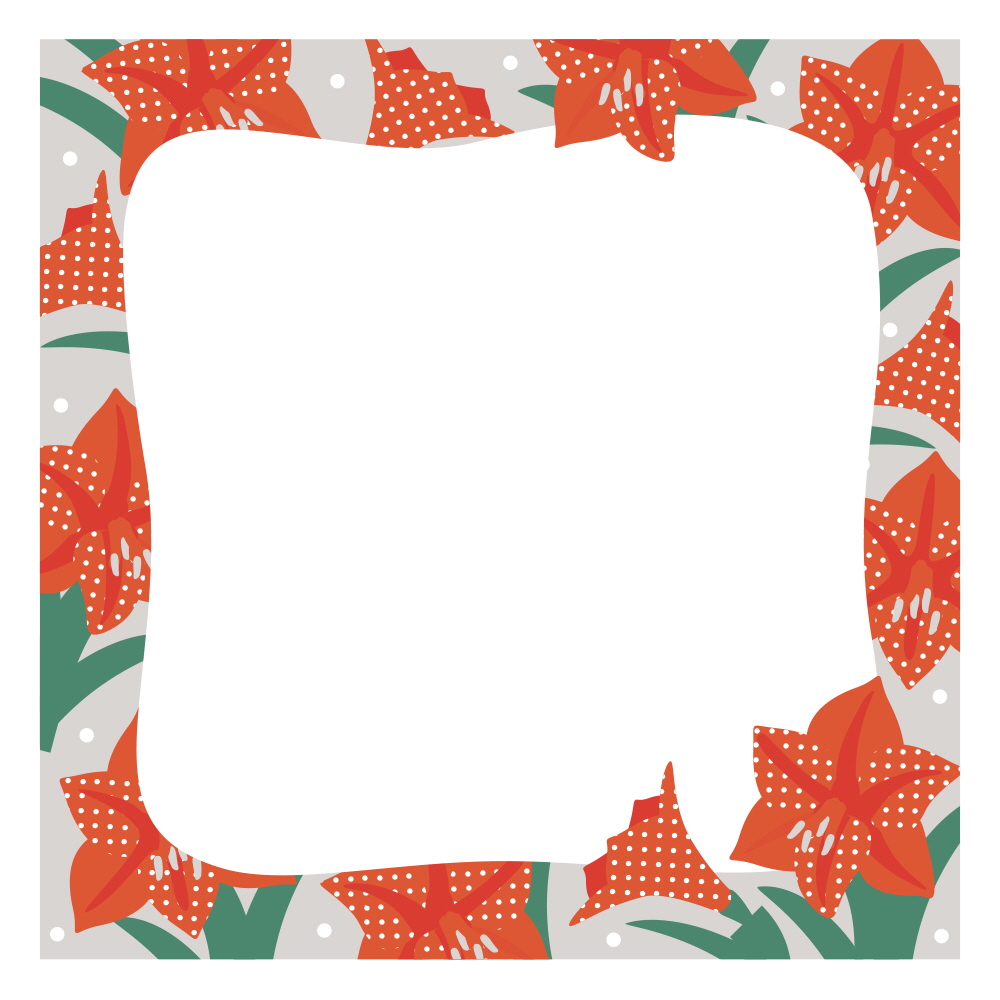 꽃 패턴 메모지