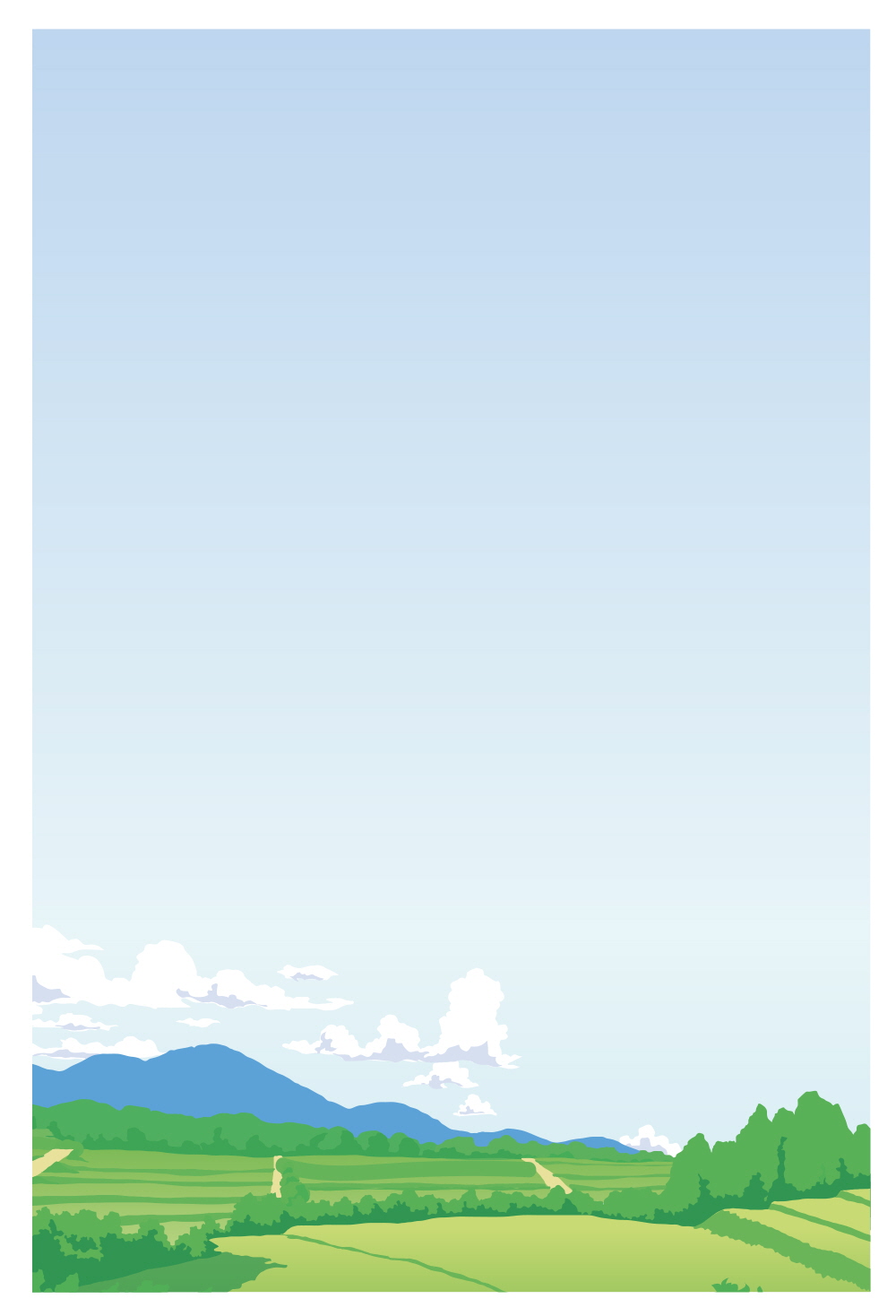 설레는 여행의 창밖 풍경