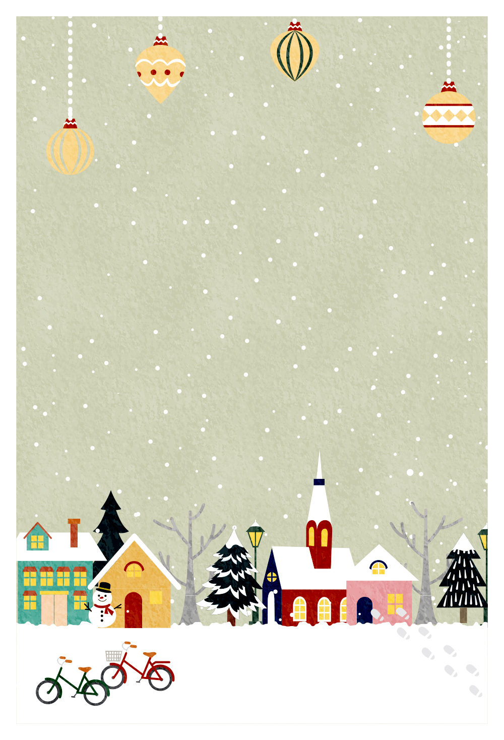 크리스마스에 눈이 옵니다