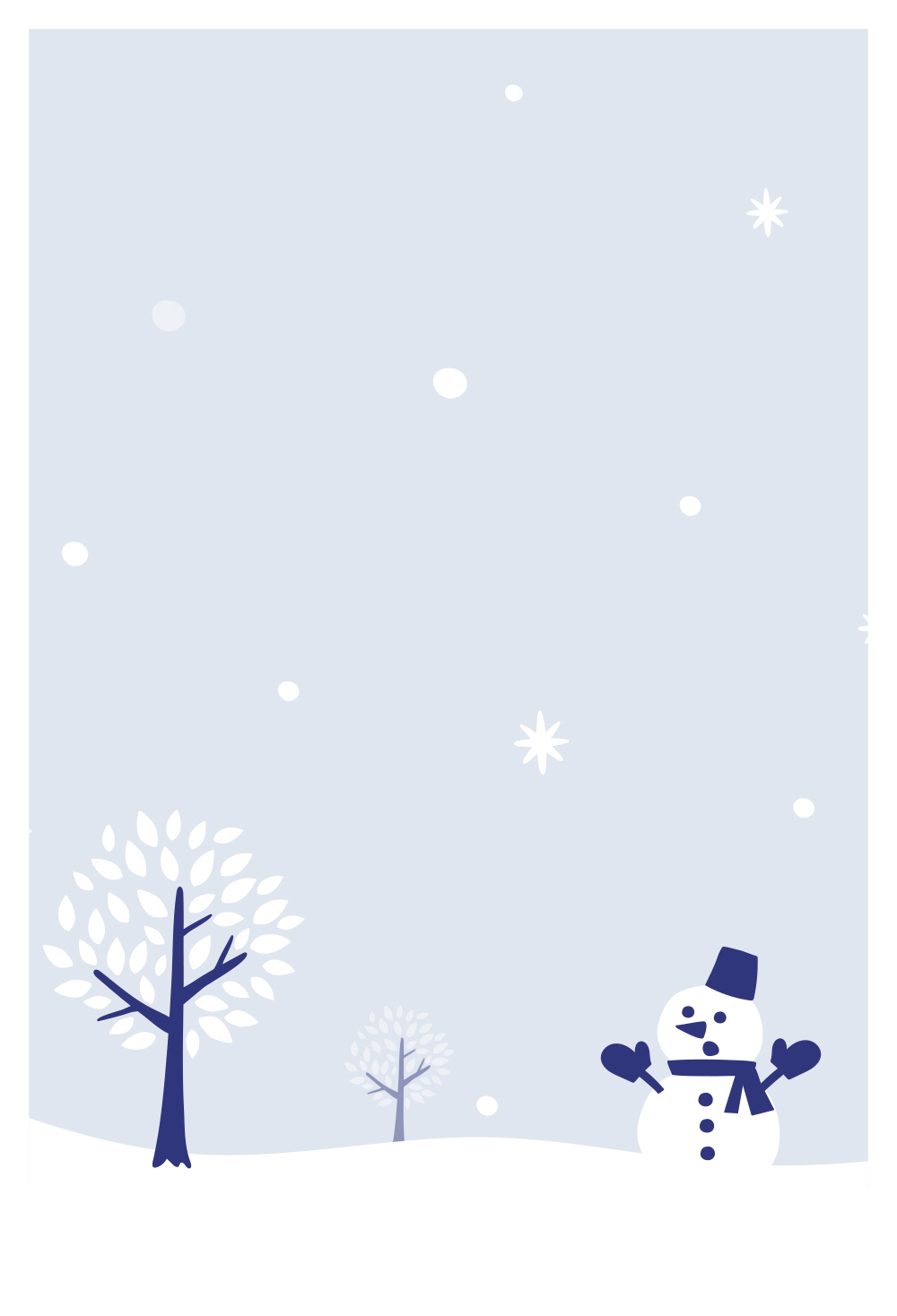 스노우맨 겨울이야기