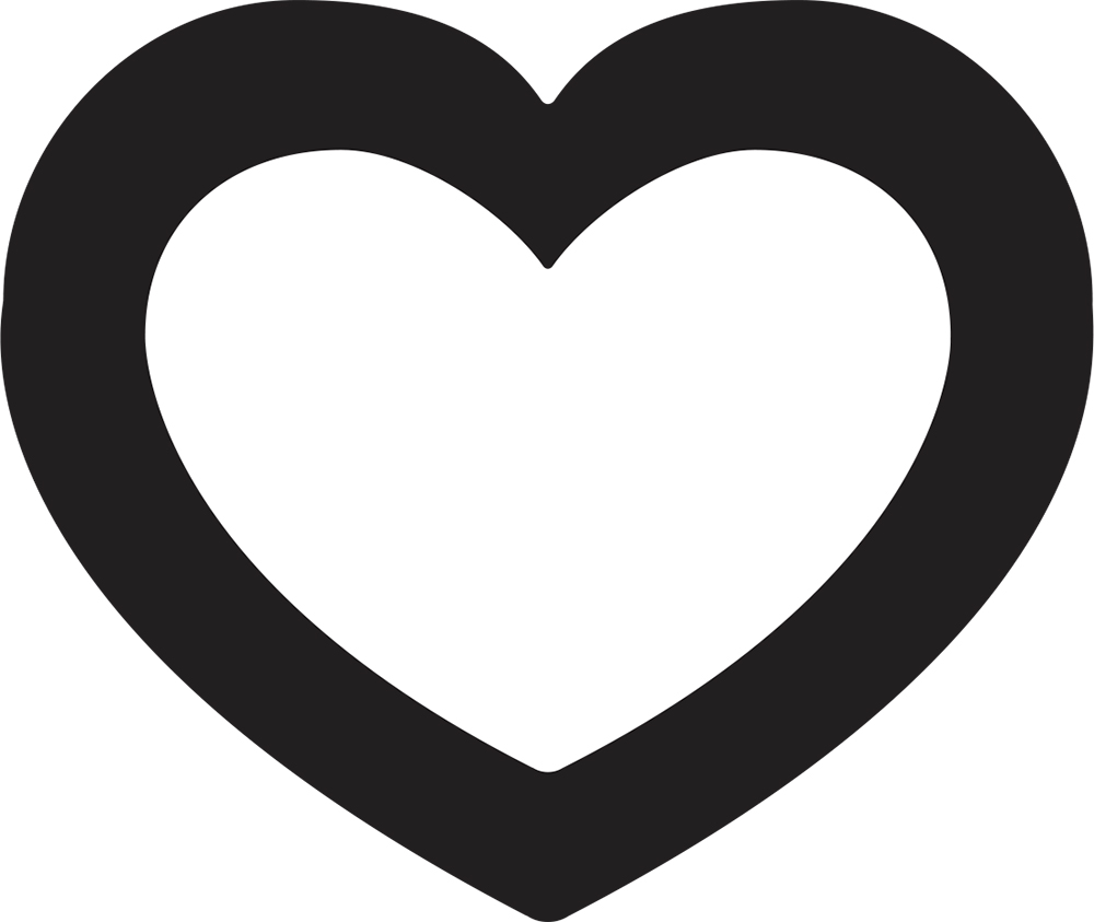 검정색 작은하트