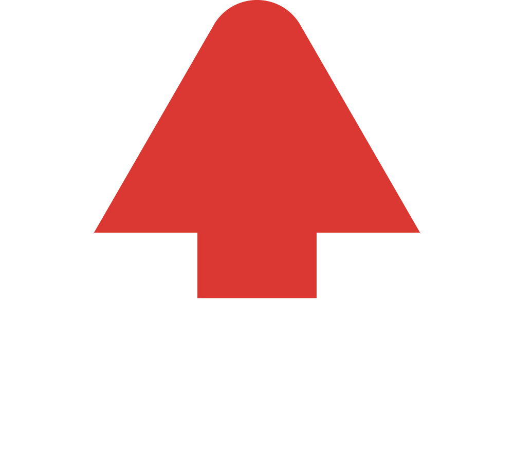 빨간색 화살표 작은 삼각형