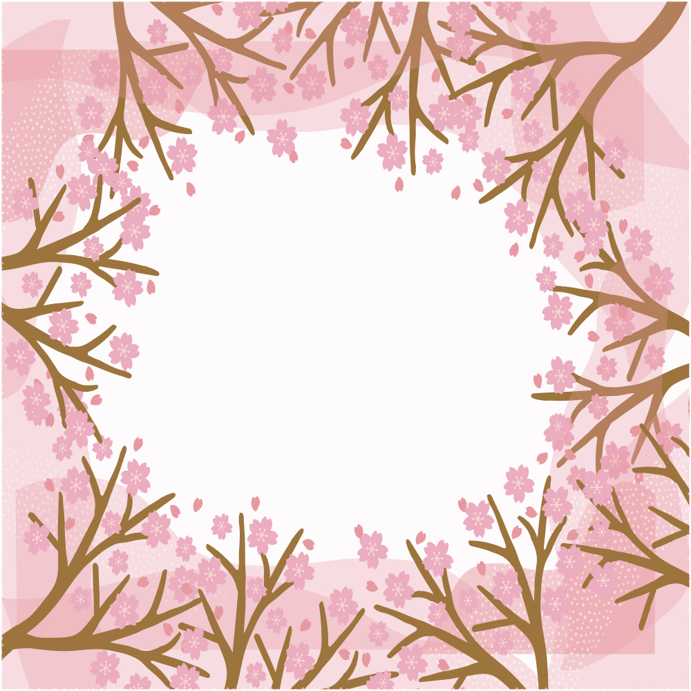 벚꽃과 함께 축하해