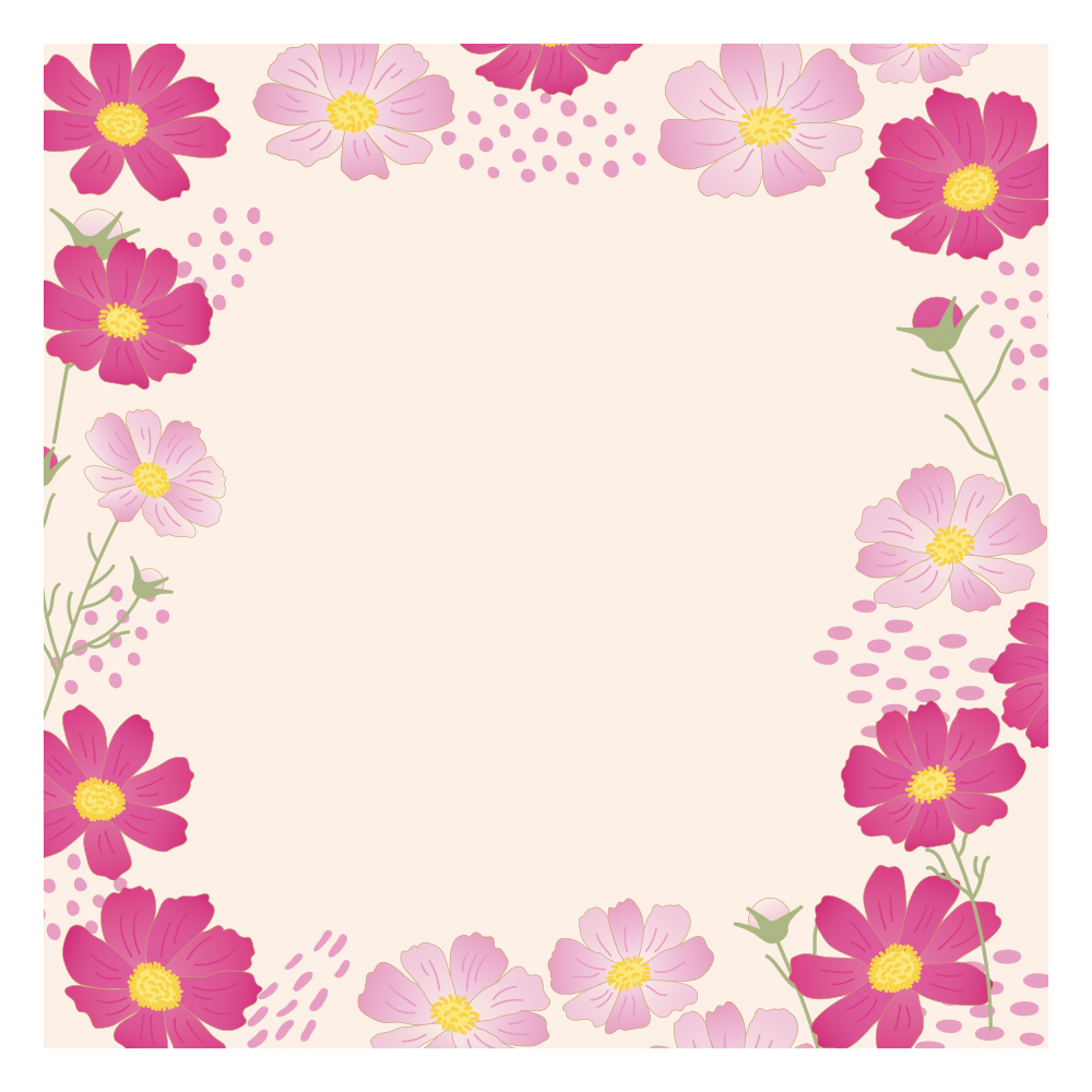 코스모스 피는 들판에서