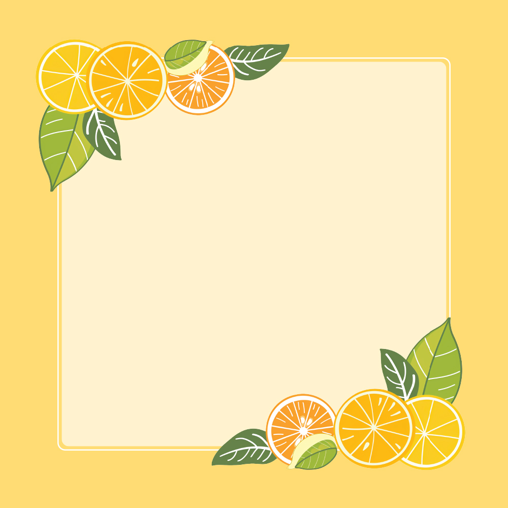 상큼한 레몬 메세지