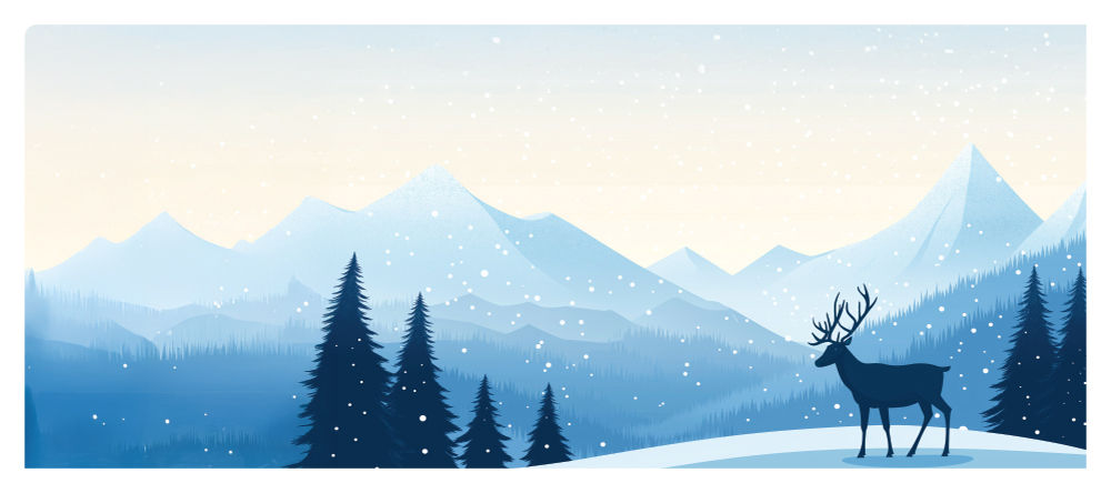 새벽의 겨울숲, 힐링의 시간