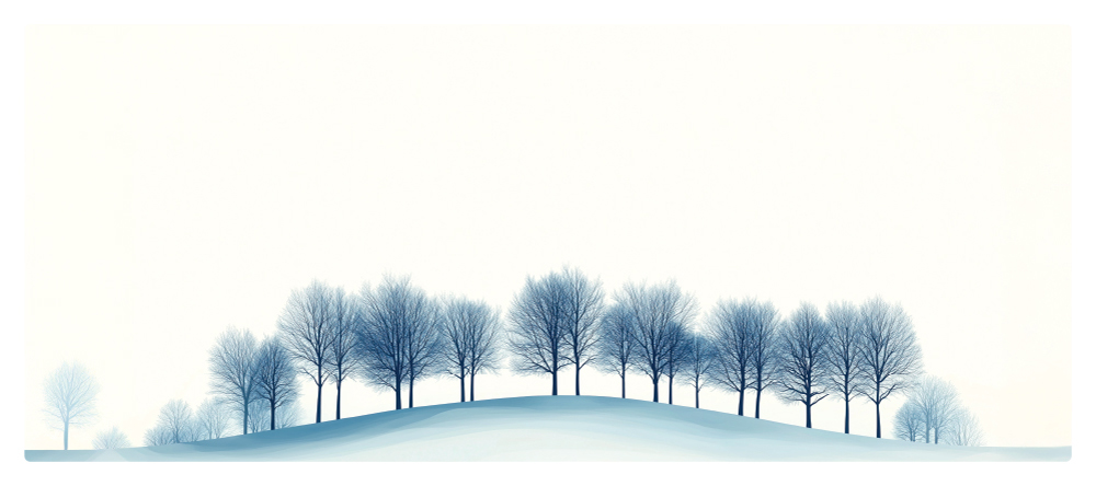 감사함을 느끼는 겨울의 한장면