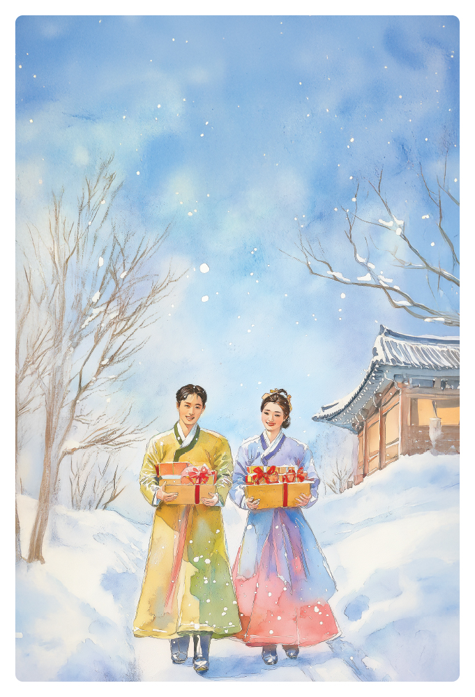 감사의 마음을 담은 선물을 드려요