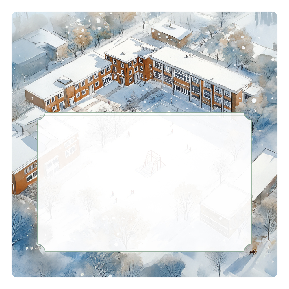 겨울방학 학교에서 러브레터