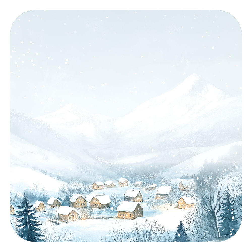 고요한 한겨울의 풍경을 보내드려요