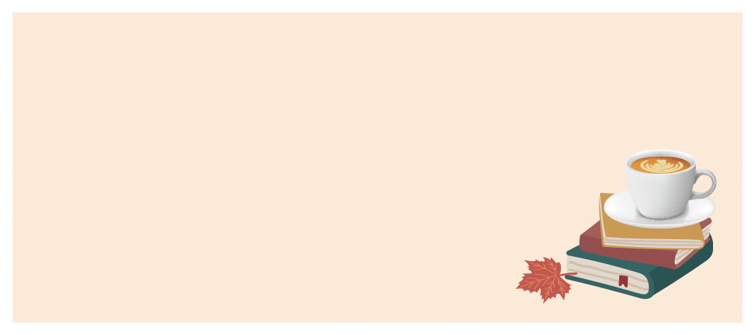 커피, 책 그리고 가을...