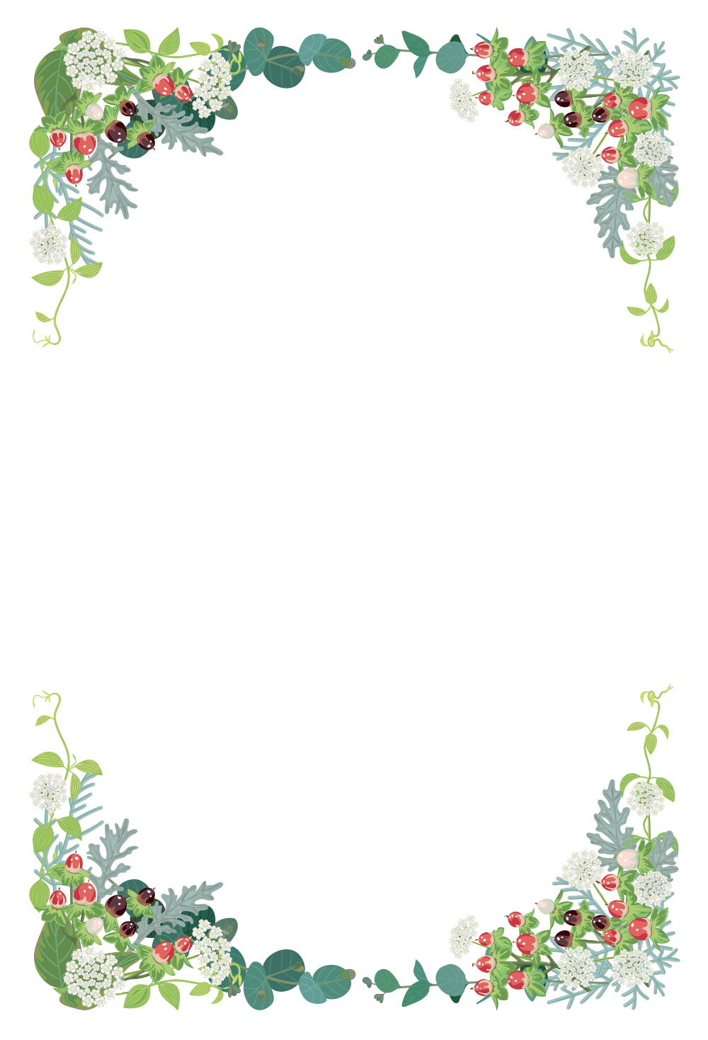 겨울꽃 프레임, 레이스 플라워