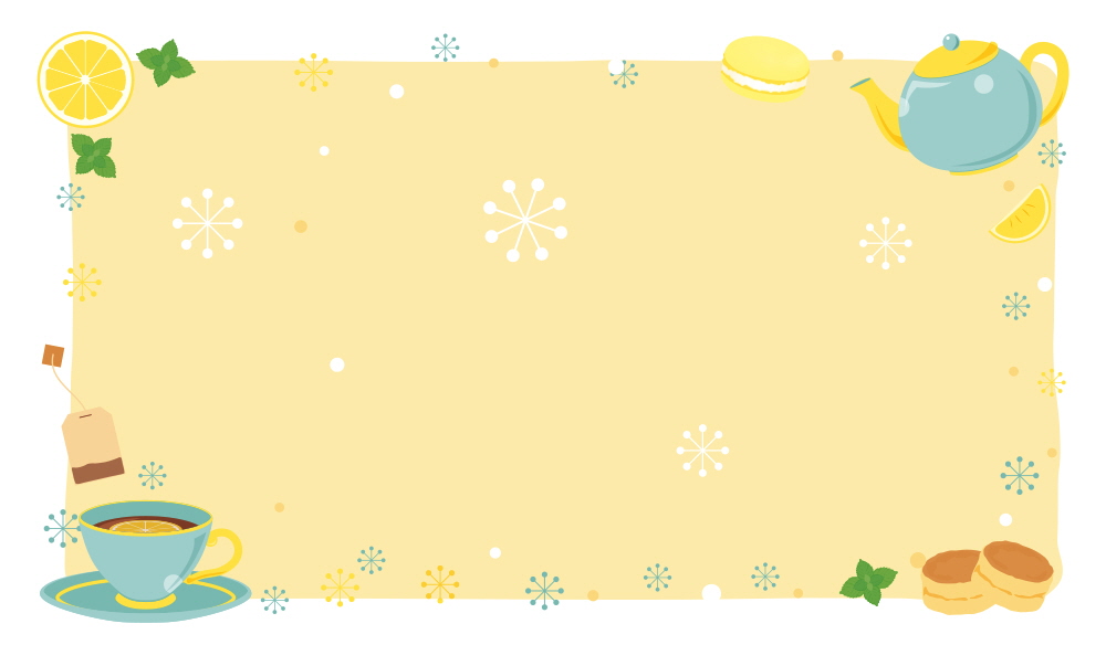 오후에는 상큼한 레몬티로...