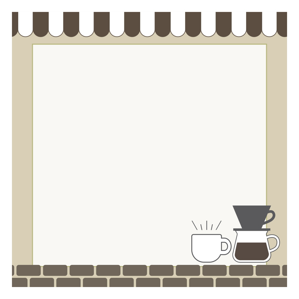 창 넓은 카페에서