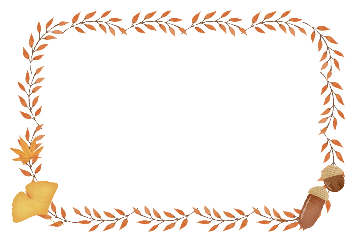 사각사각 낙엽 프레임