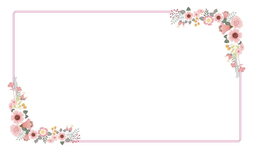 꽃 향기 메모지