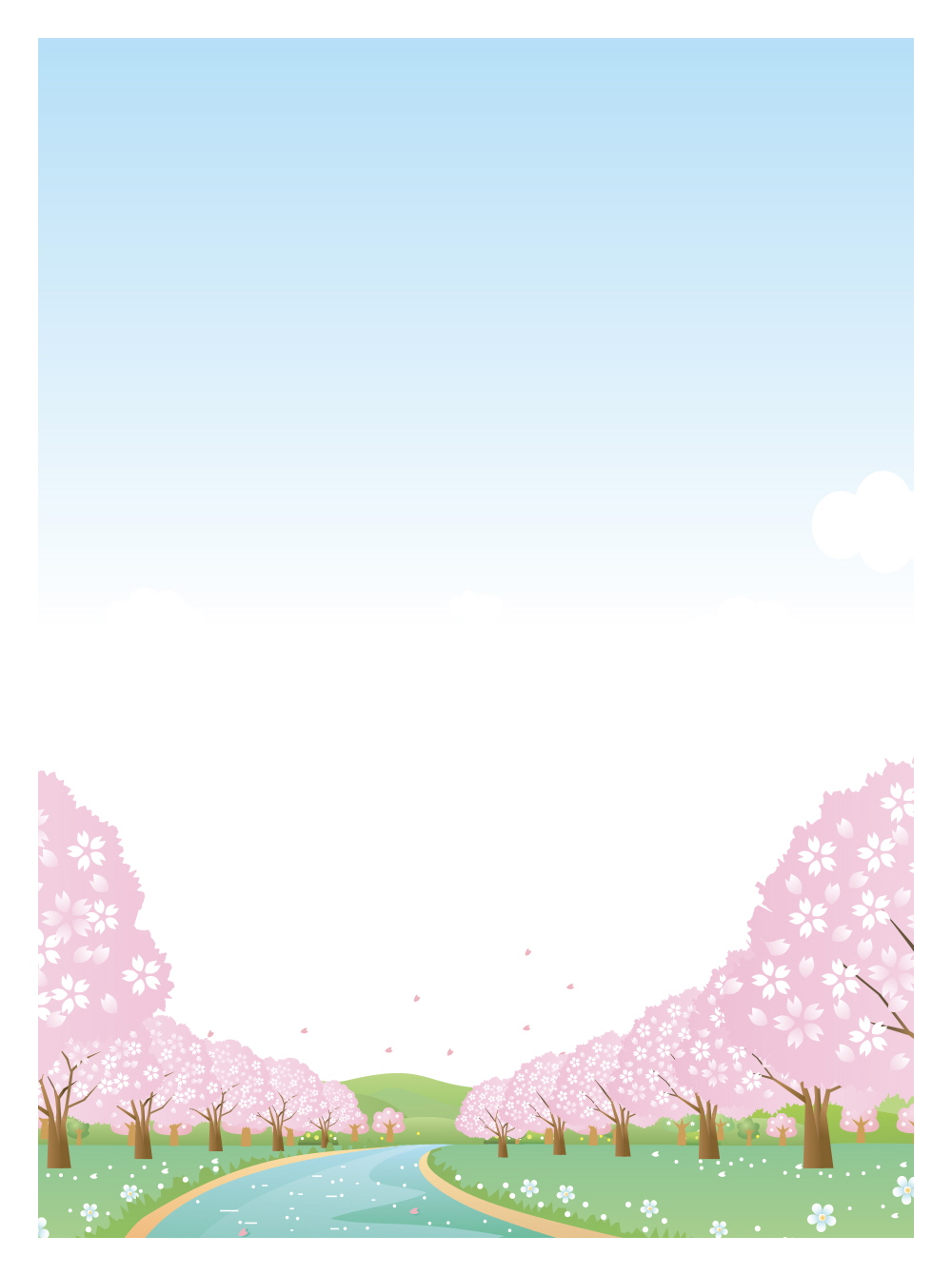 벚꽃잎 가득한 거리에서 한장~