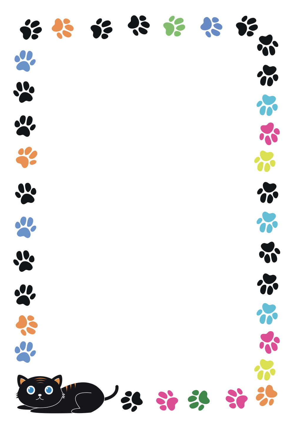 검은 고양이 메롱~