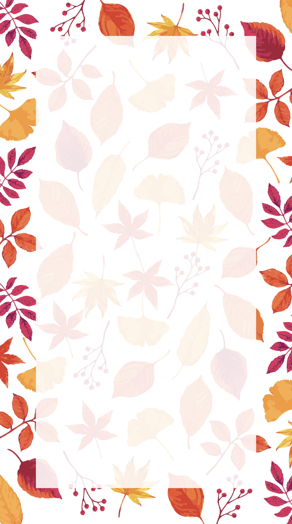 가을 낙엽 패턴