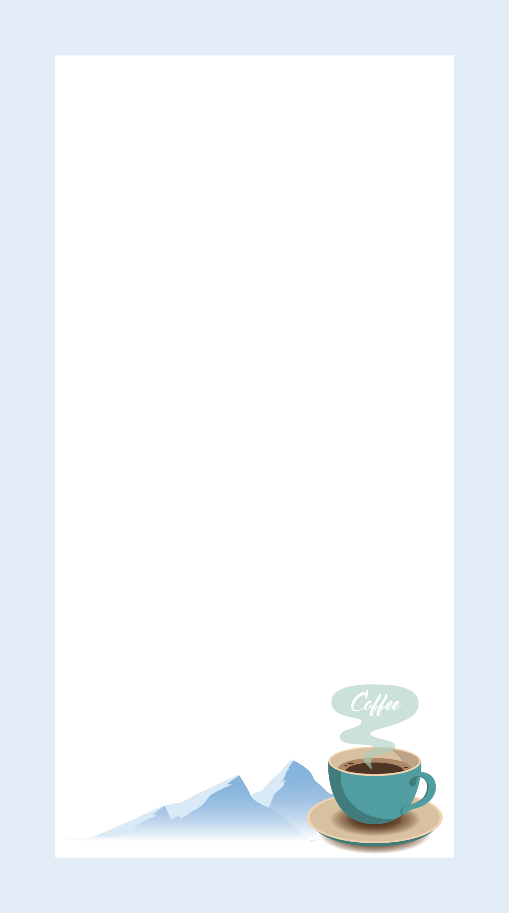 모닝커피 어떠세요?