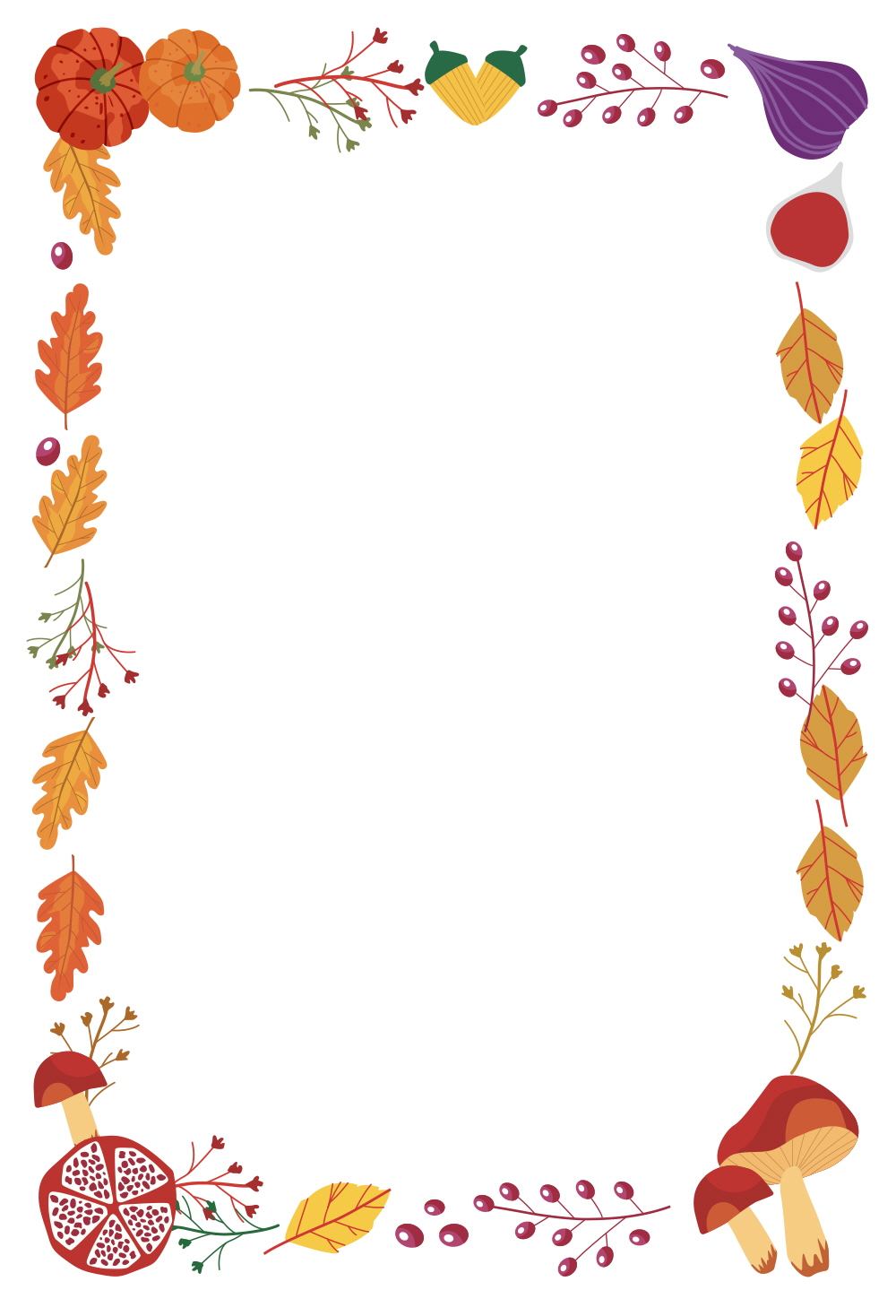 풍성한 수확의 계절, 가을