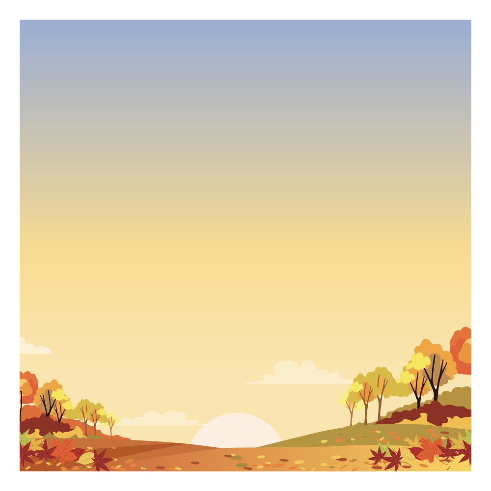 가을날의 저녁풍경