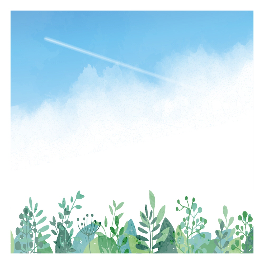 푸른하늘이 있는 풍경