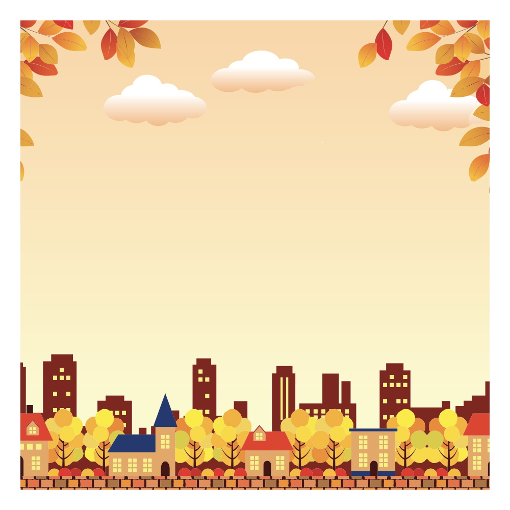 노을빛 가득한 가을저녁