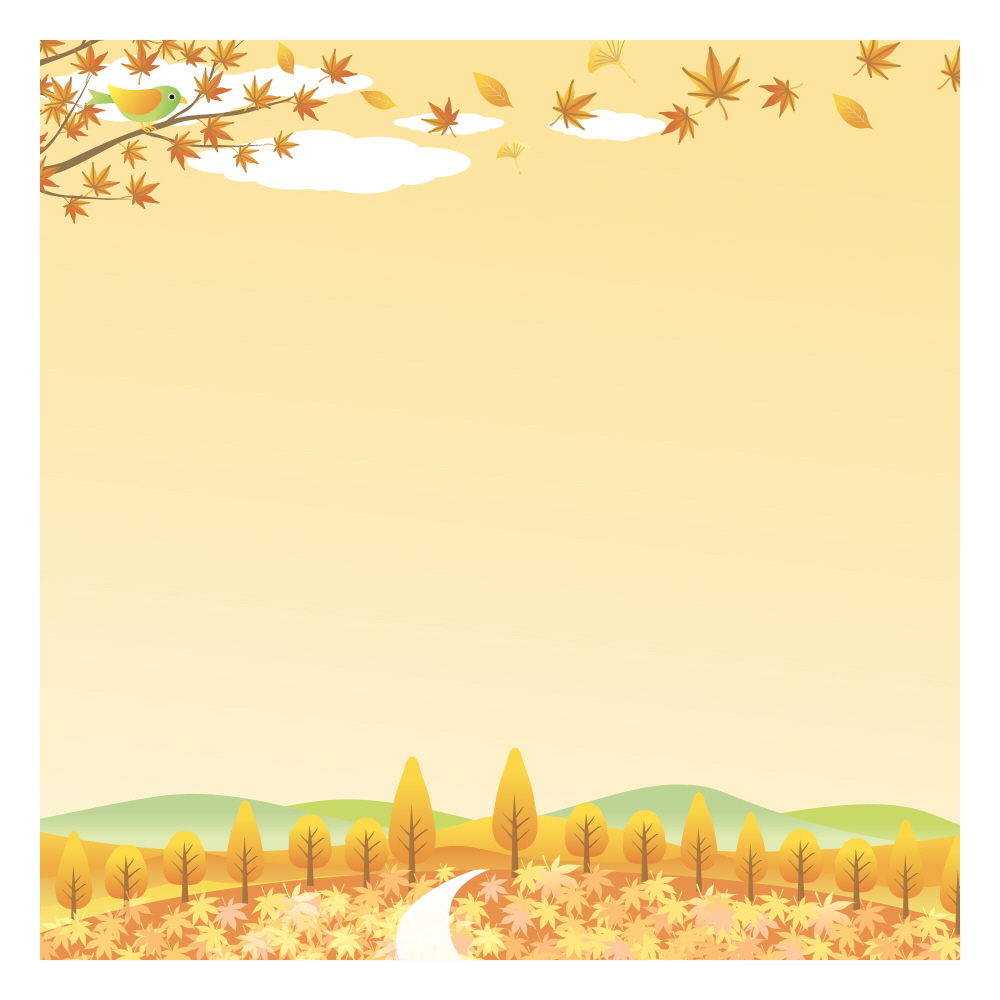 가을날의 한장면