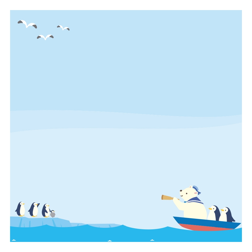 굿모닝 펭귄님들! 어서와요 곰아저씨~~