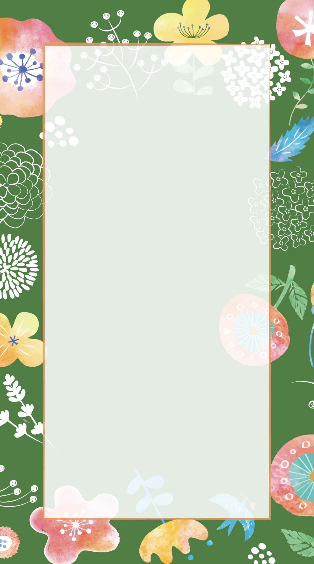 고풍스런 꽃 정원