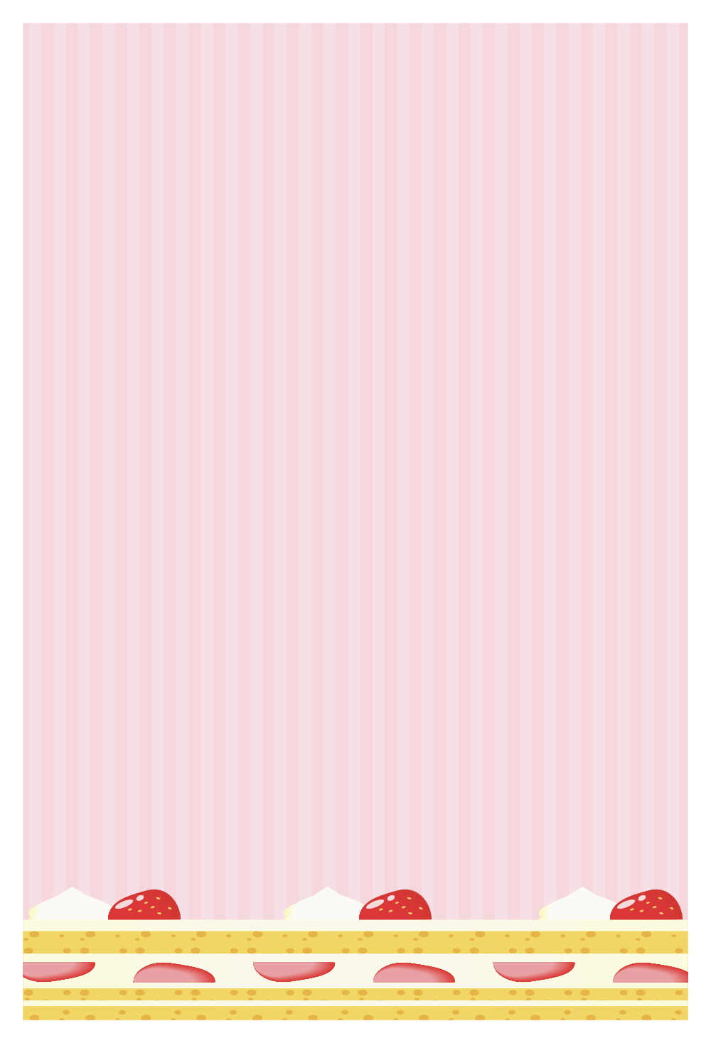 딸기 크림 케이크