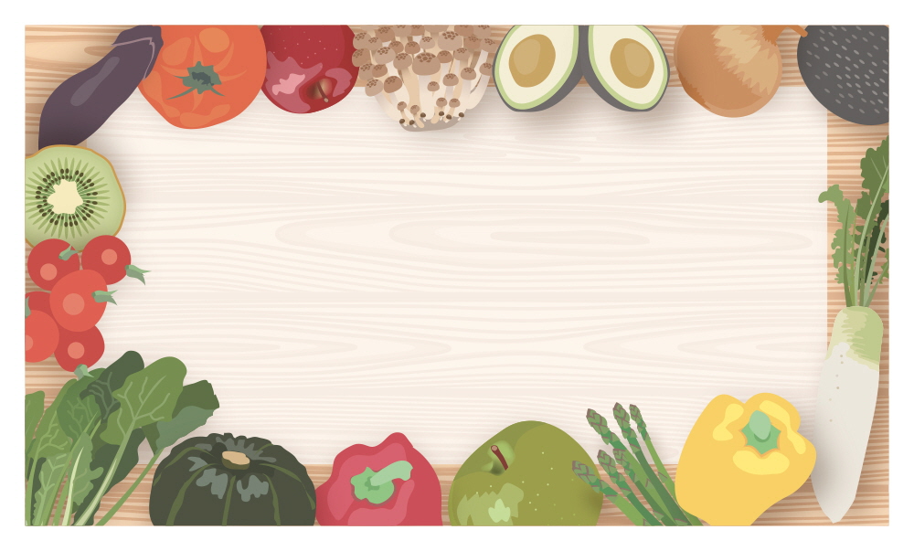 건강에 좋은 과일 프레임