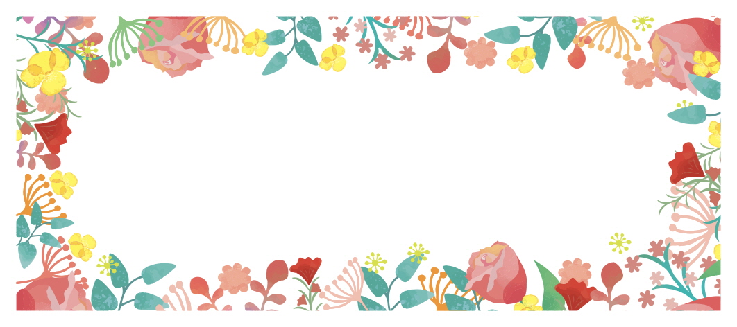 화려한 봄꽃 정원에서