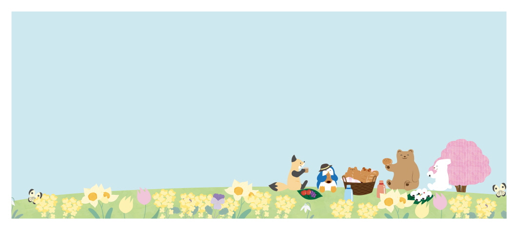 여유로운 봄날의 피크닉