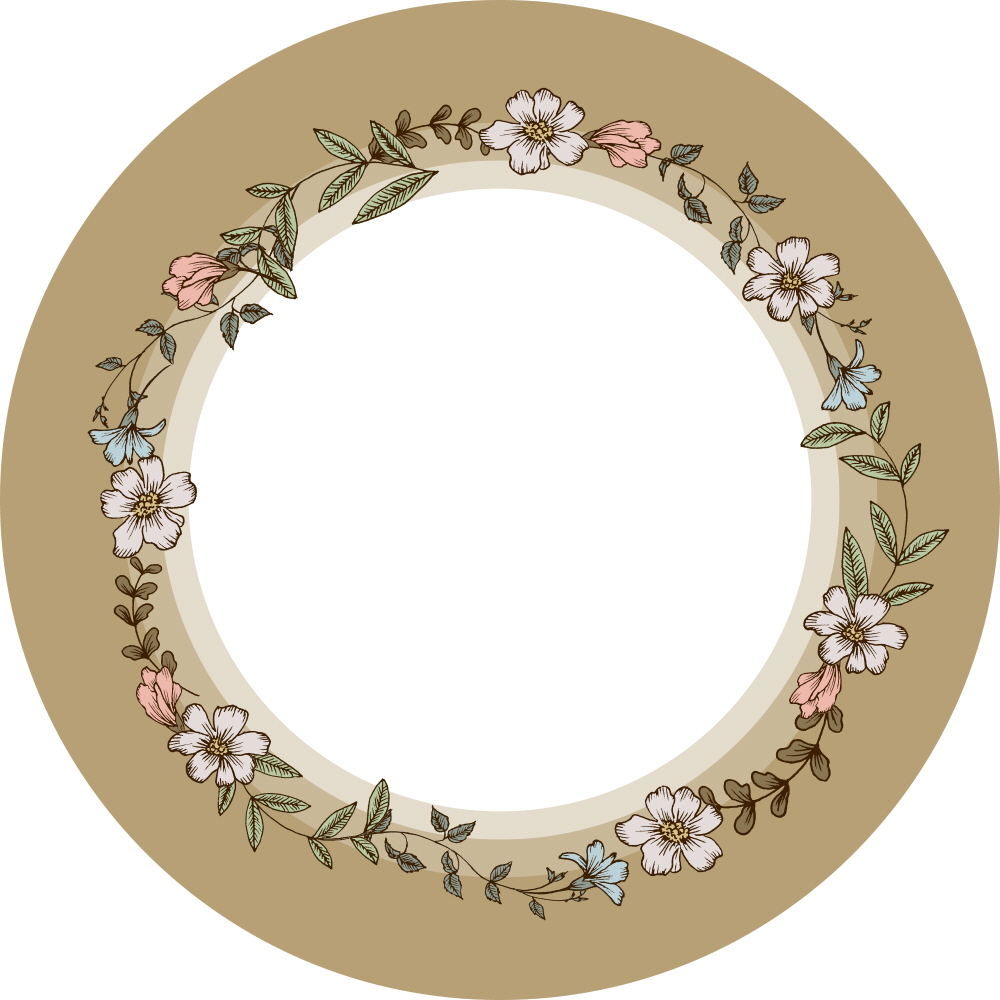 빈티지풍 코사지