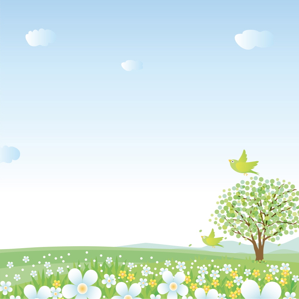 꽃들판에 앉아서