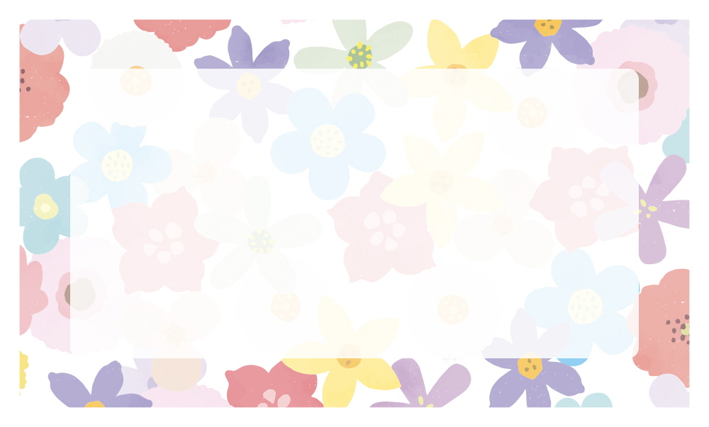 화사한 꽃무늬 패턴