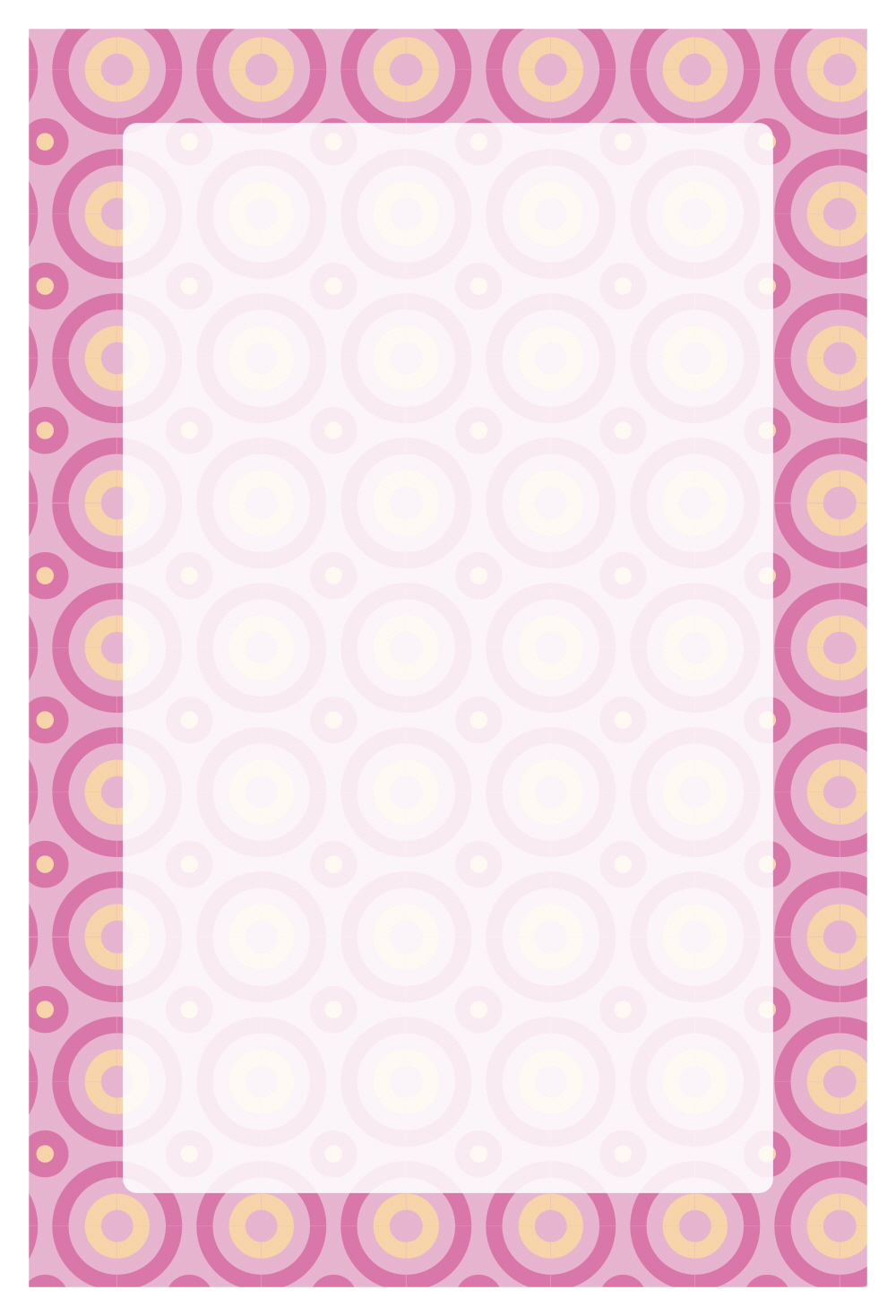 핑크 패턴 귀여운 벽지