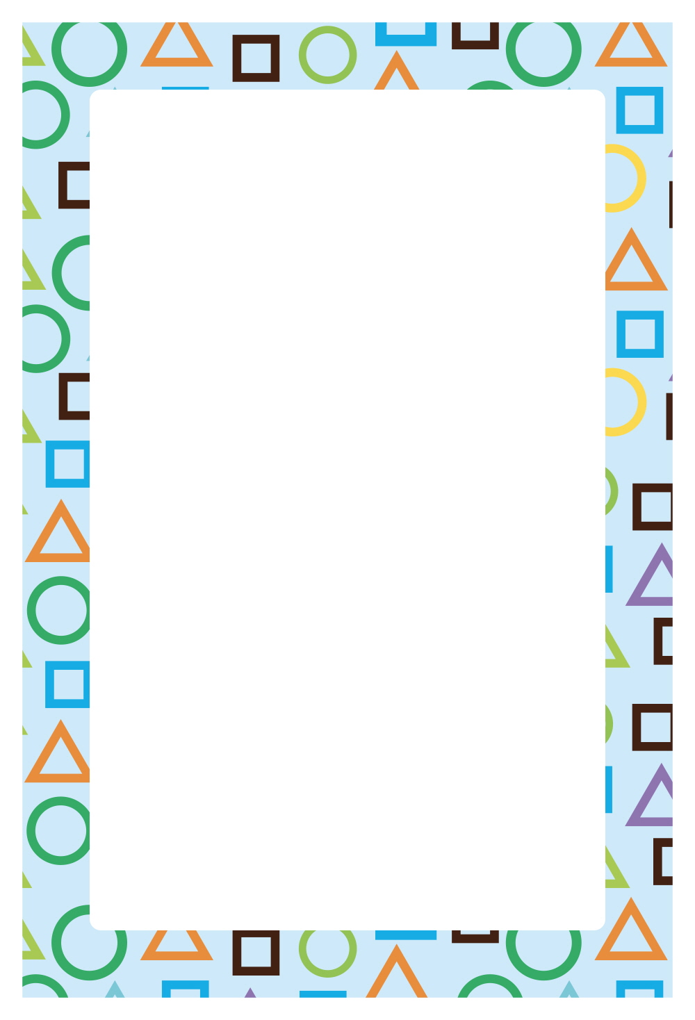 어디서 봤더라? 삼각형, 사각형, 원1