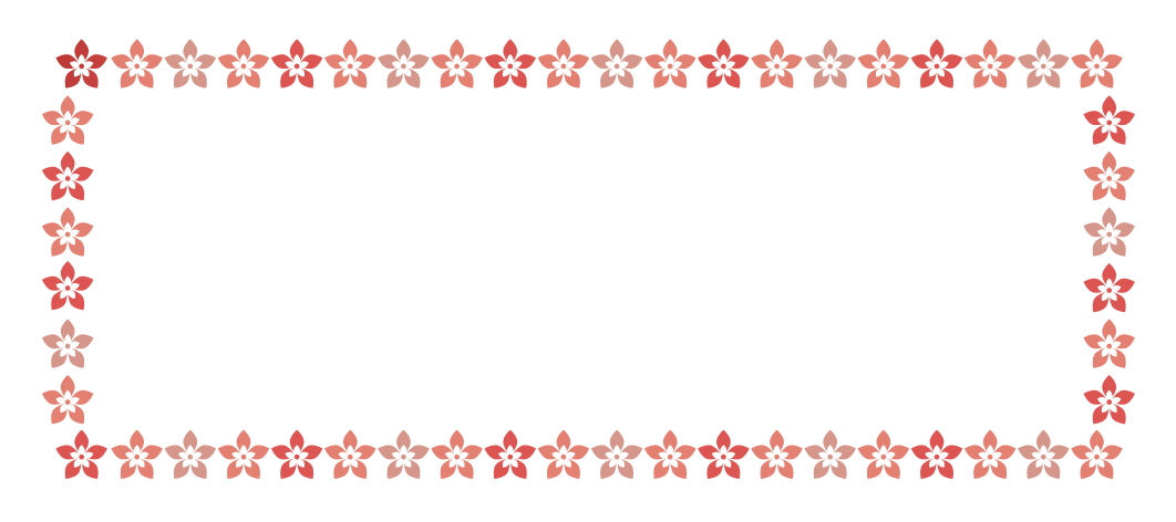 분홍색 꽃들의 행진