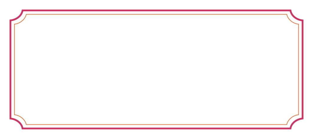 빨간색 더블라인 견출지