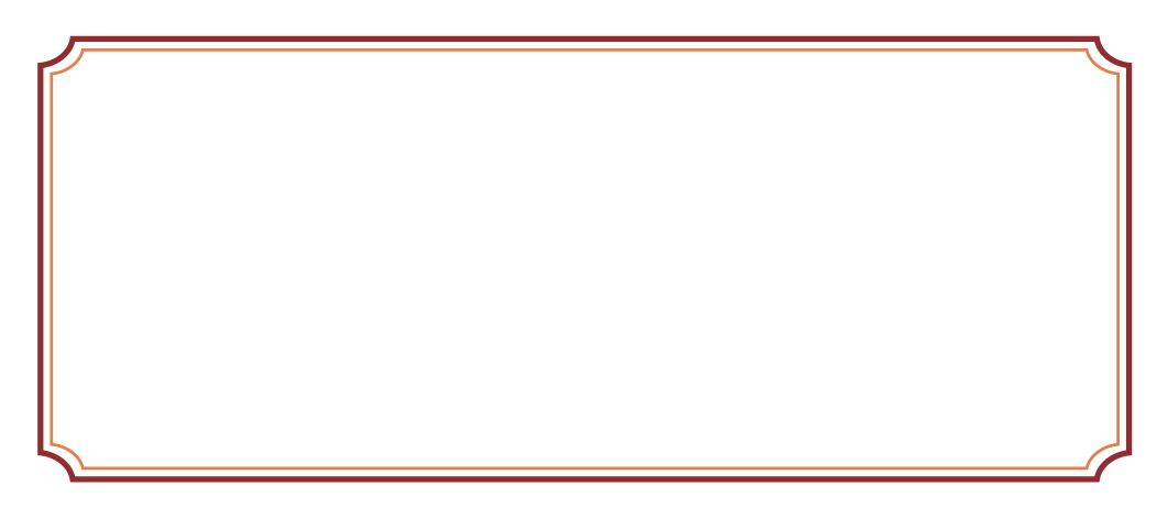 파란색 더블라인 견출지