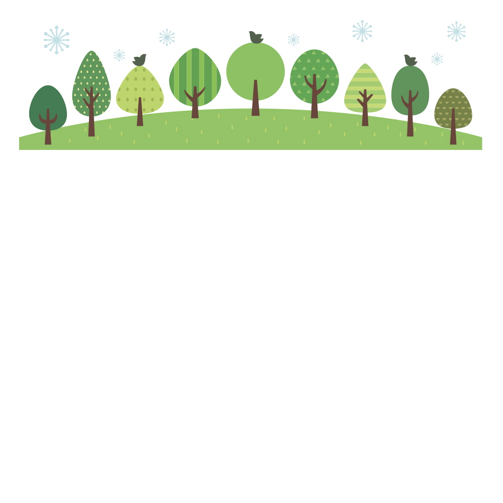 봄날의 녹색 정원